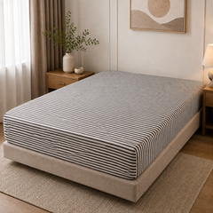 Water-Proof Stribbed Bed Spread - 1pc