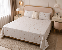 Spring blossom bedsheet set - 3 Pcs