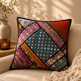 Mirror Work Cushion Cover - Pack of 2