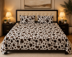 Cocoa Cow Bedsheet Set - 3pcs