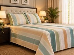 Pastel Harmony Bedsheet Set - 3 pcs