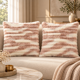 Plush Cushion Cover - Pack of 2