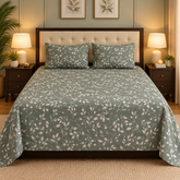 Sage mist bedsheet set - 3 pcs