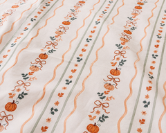 Pumpkin Meadows Bedsheet Set - 3 Pcs