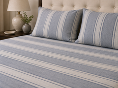Coastal Lines Bedsheet Set - 3pcs