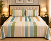 Pastel Harmony Bedsheet Set - 3 pcs