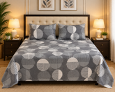 Graphite muse bedsheet set - 3 pcs