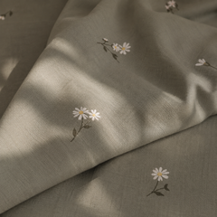 Sage Blossom Bedsheet Set - 3 Pcs