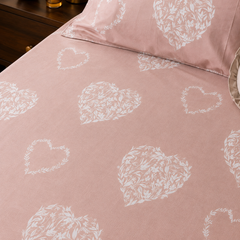 Heart & Bloom Bedsheet Set - 3 Pcs