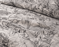 Wildwood Safari Bedsheet Set - 3 Pcs - Burgundy