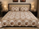 Willow Patch Bedsheet Set - 3pcs - Burgundy
