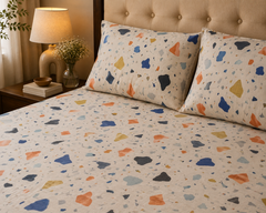 Terrazzo Pop Bedsheet Set - 3pcs