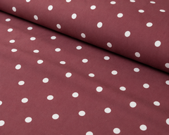 Polka Rouge Bedsheet Set - 3 Pcs