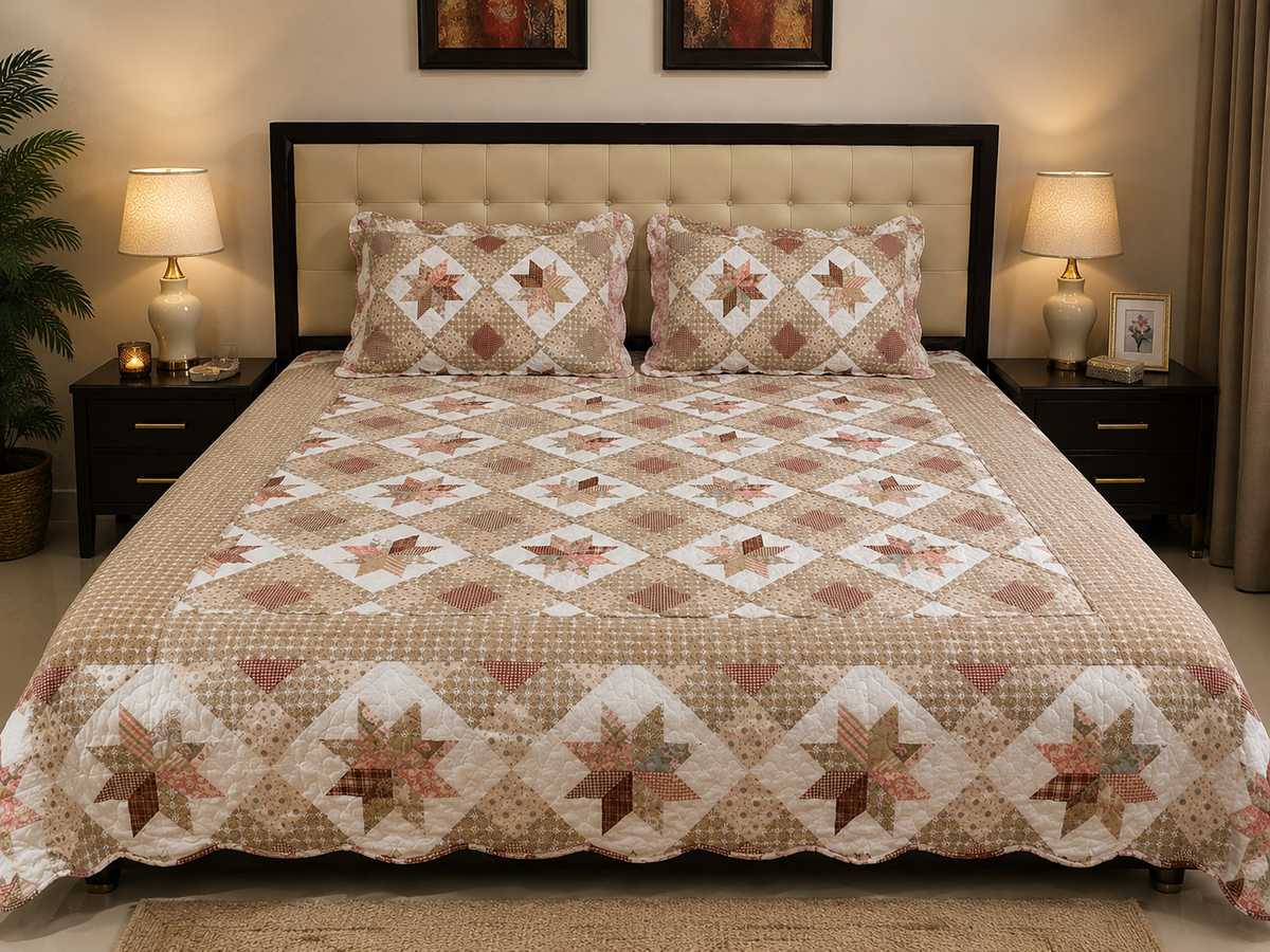 Willow Patch Bedsheet Set - 3pcs