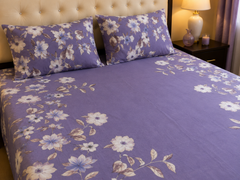 Lavender Garden Bedsheet Set - 3pcs