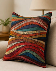 Woven Pattern Cushion Cover - Pack Of 2