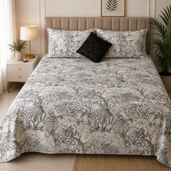 Wildwood Safari Bedsheet Set - 3 Pcs
