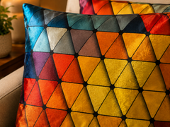 Digital Prism Cushion Cover - Pack of 2