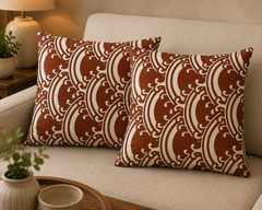 Khaadi Rust Cushion Cover - Pack of 2