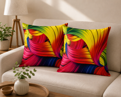 Digital Chrome Cushion Cover - Pack of 2