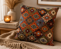 Aztec Geometric Cushion Cover - Pack Of 2