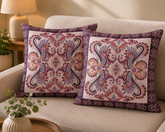 Digital Paisley Cushion Cover - Pack of 2