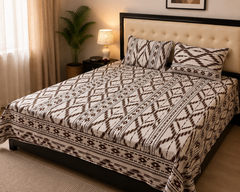 Nomad Weave Bedsheet Set - 3 Pcs