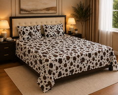 Cocoa Cow Bedsheet Set - 3pcs
