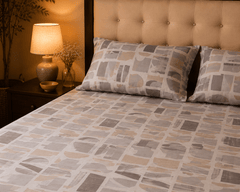 Modern Muse Bedsheet Set - 3pcs - Burgundy