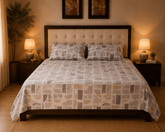 Modern Muse Bedsheet Set - 3pcs - Burgundy