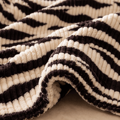 Plush Safari Brown - Burgundy